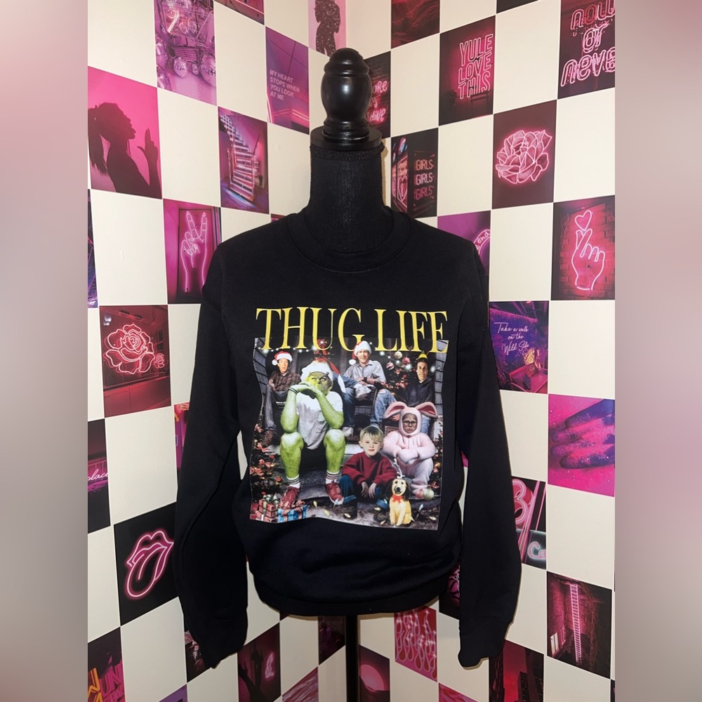Thug Life Christmas Sweatshirt